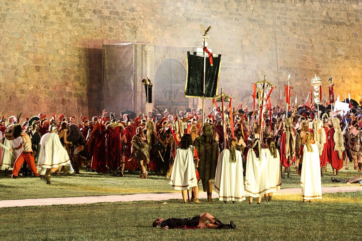 Recreación de las Fiestas de Carthagineses y Romanos en Cartagena