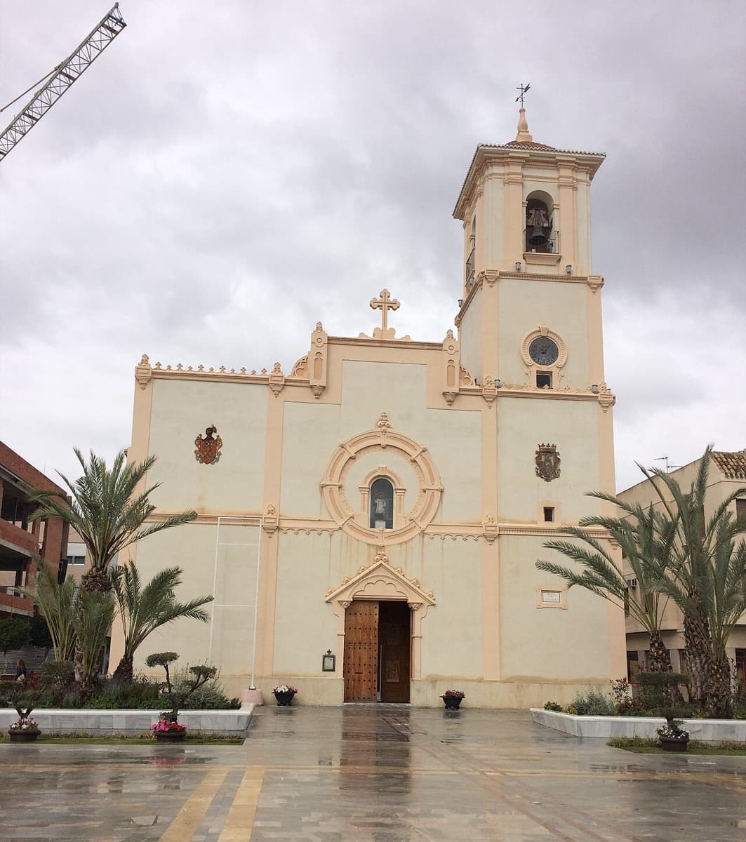 Iglesia de San Francisco Javier, en el centro de San Javier